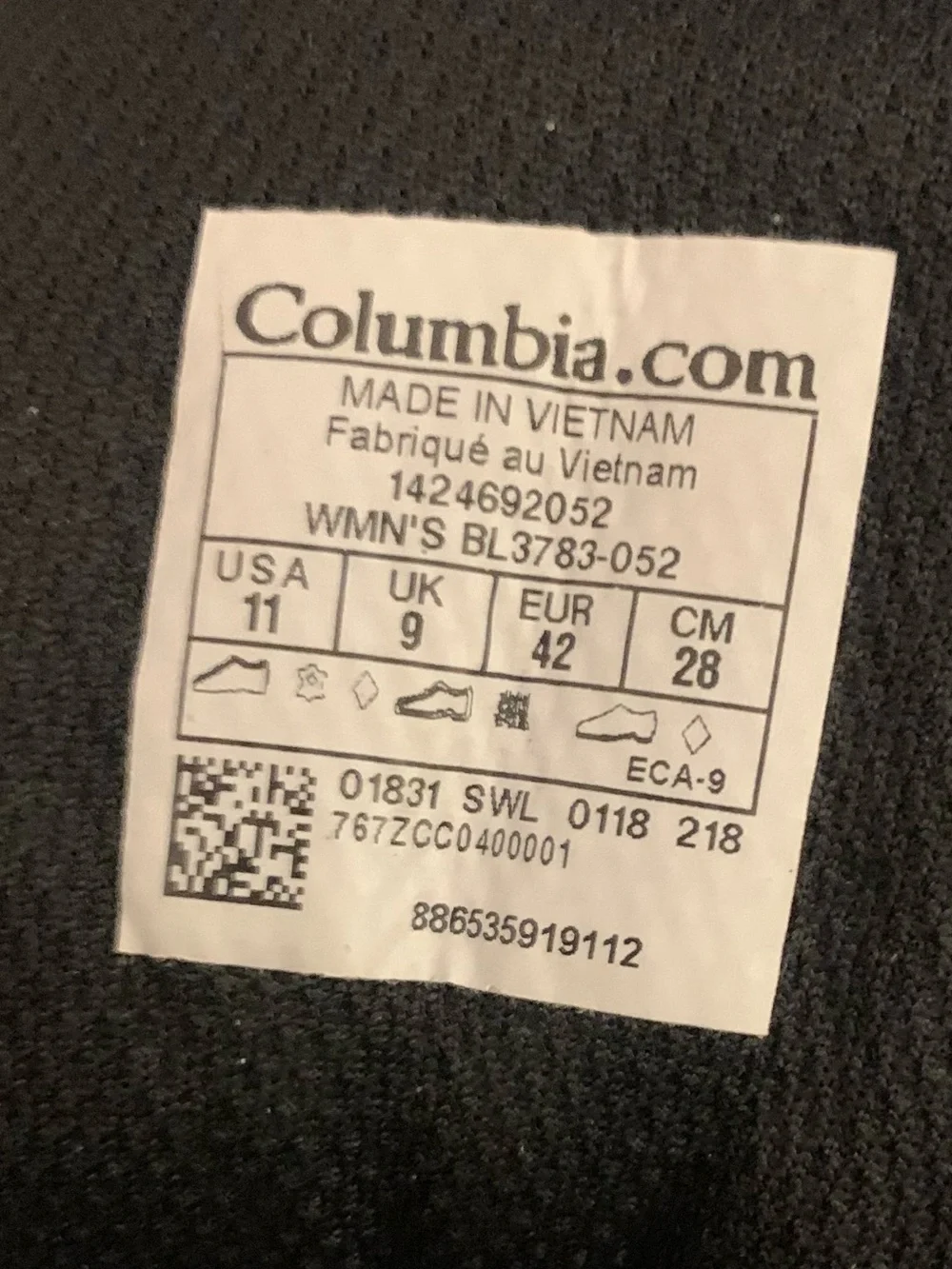 Columbia excellent